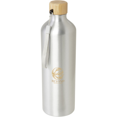 Logotrade promotional products photo of: Malpeza 1000 ml RCS certified recycled aluminium water bottle